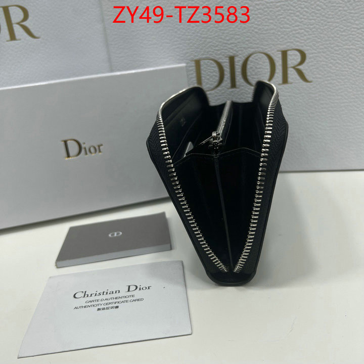 Dior Bags(4A)-Wallet- fake cheap best online ID: TZ3583 $: 49USD,