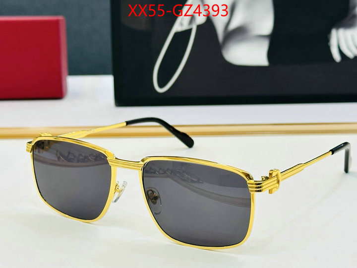 Glasses-Cartier luxury fake ID: GZ4393 $: 55USD