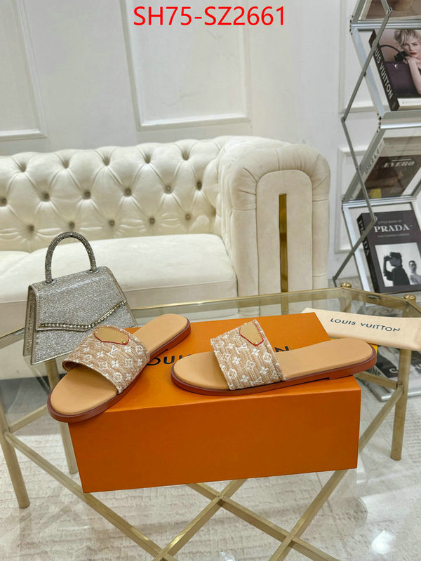 Women Shoes-LV top grade ID: SZ2661 $: 75USD