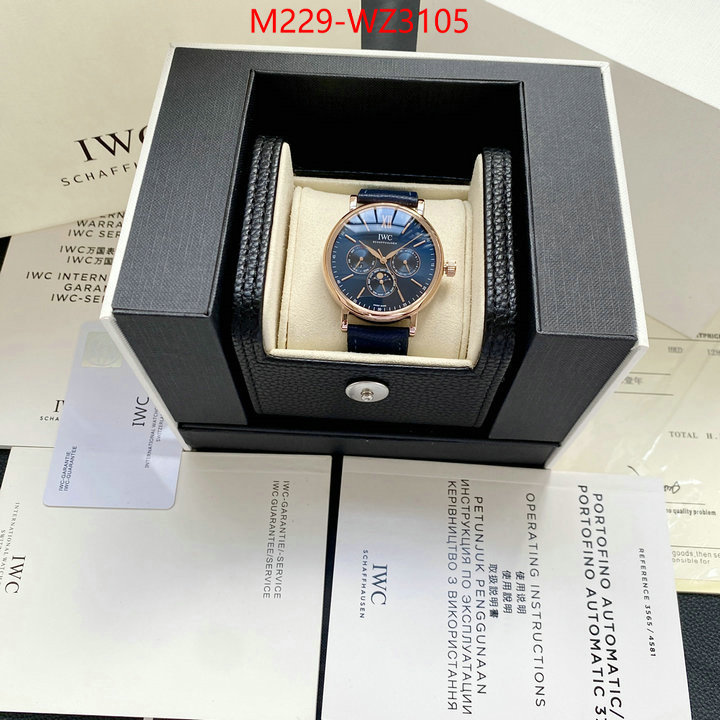 Watch(TOP)-IWC where to buy the best replica ID: WZ3105 $: 229USD