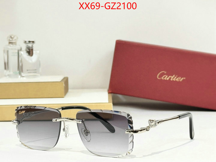 Glasses-Cartier designer wholesale replica ID: GZ2100 $: 69USD