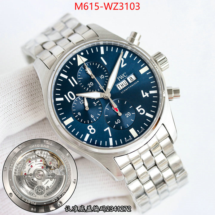 Watch(TOP)-IWC best website for replica ID: WZ3103 $: 615USD