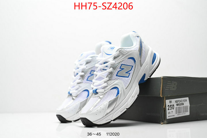 Women Shoes-New Balance top grade ID: SZ4206 $: 75USD