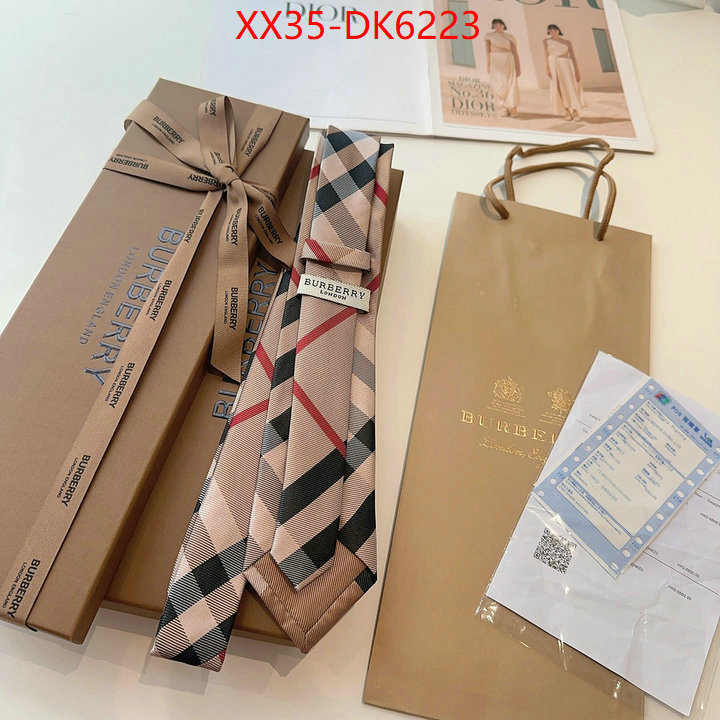 Ties-Burberry top sale ID: DK6223 $: 35USD