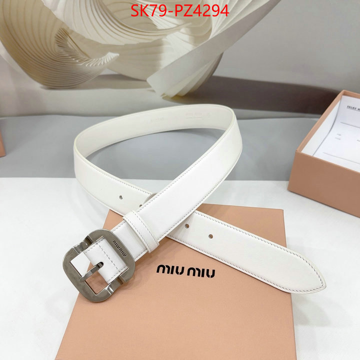 Belts-MIU MIU where can i buy ID: PZ4294 $: 79USD