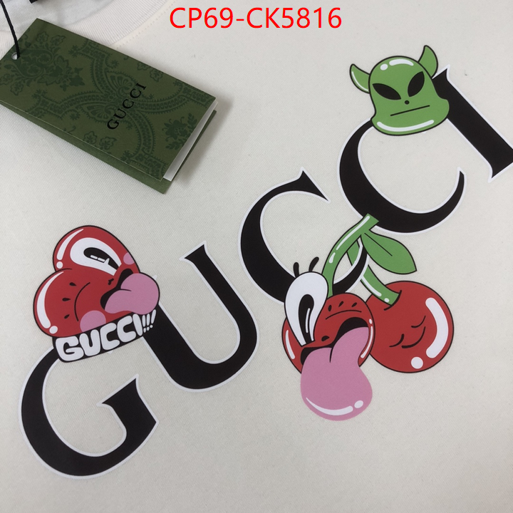Clothing-Gucci outlet sale store ID: CK5816 $: 69USD