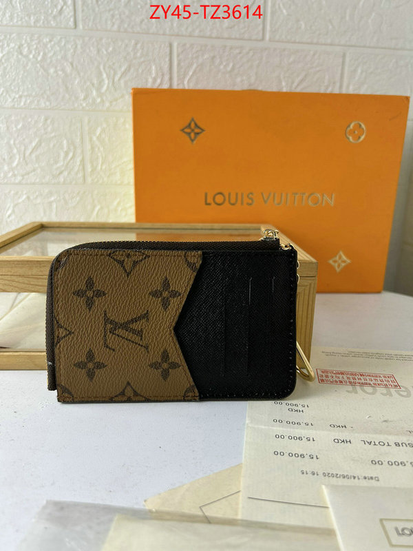 LV Bags(4A)-Wallet buy first copy replica ID: TZ3614 $: 45USD,