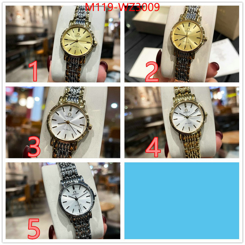 Watch(4A)-Omega luxury shop ID: WZ3009 $: 119USD