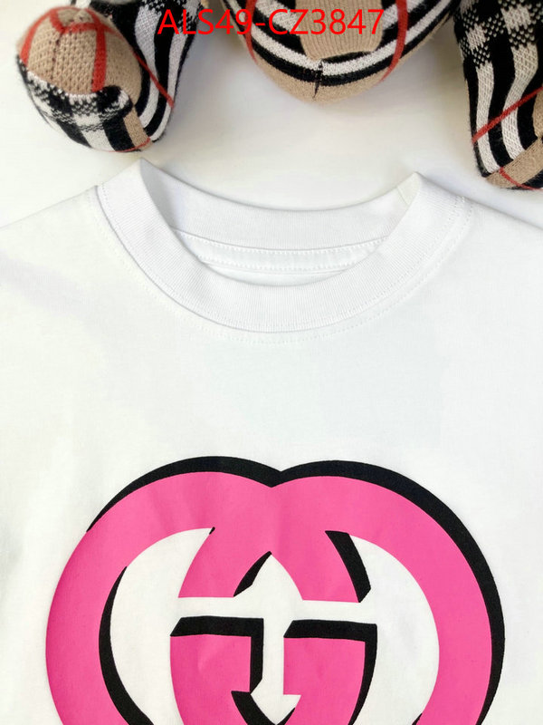 Kids clothing-Gucci 1:1 ID: CZ3847 $: 49USD