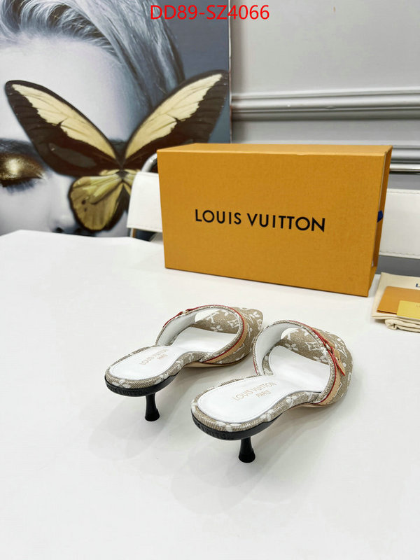 Women Shoes-LV luxury fashion replica designers ID: SZ4066 $: 89USD