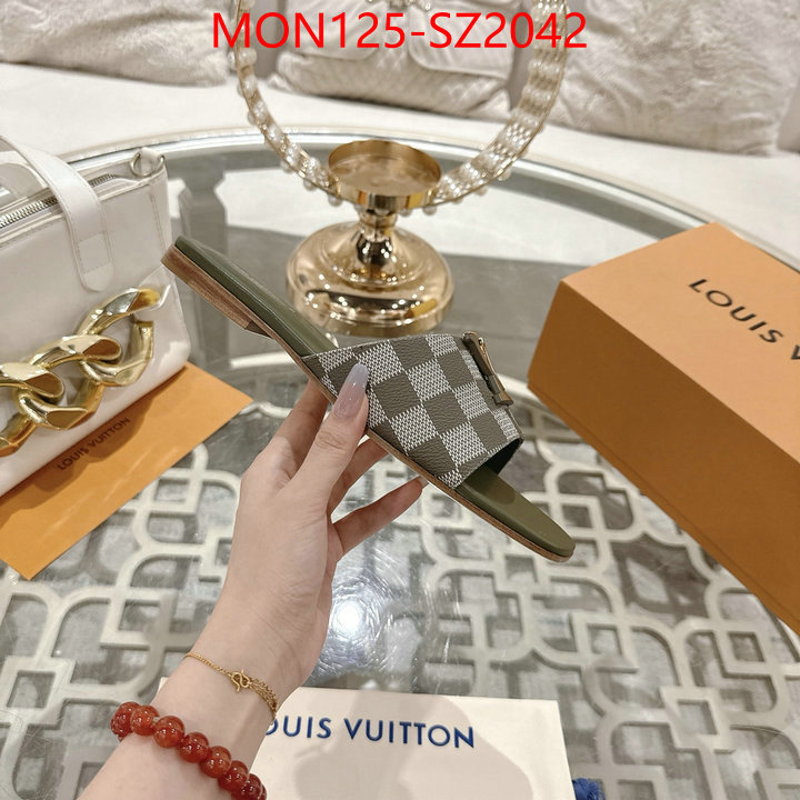 Women Shoes-LV high quality replica designer ID: SZ2042 $: 125USD