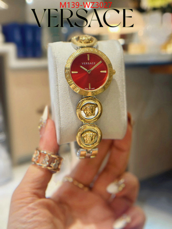 Watch(4A)-Versace 2024 luxury replicas ID: WZ3027 $: 139USD