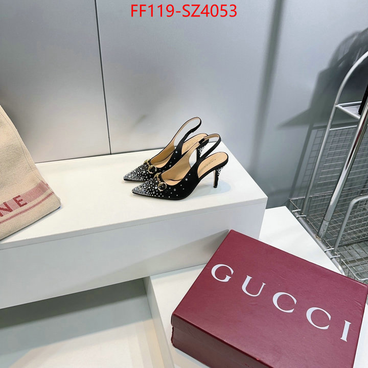 Women Shoes-Gucci highest product quality ID: SZ4053 $: 119USD