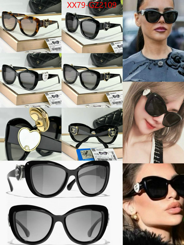 Glasses-Chanel where quality designer replica ID: GZ2109 $: 79USD