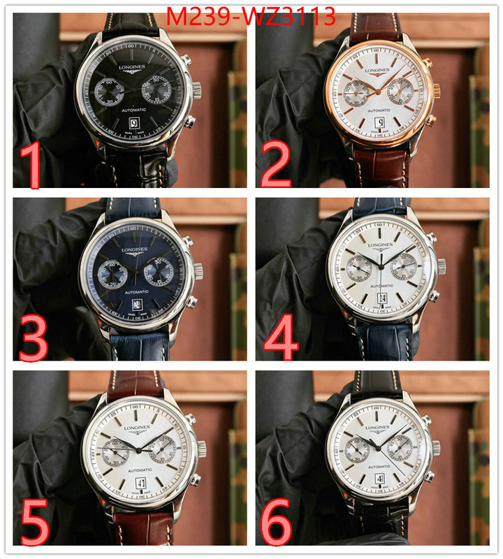 Watch(TOP)-Longines replicas ID: WZ3113 $: 239USD