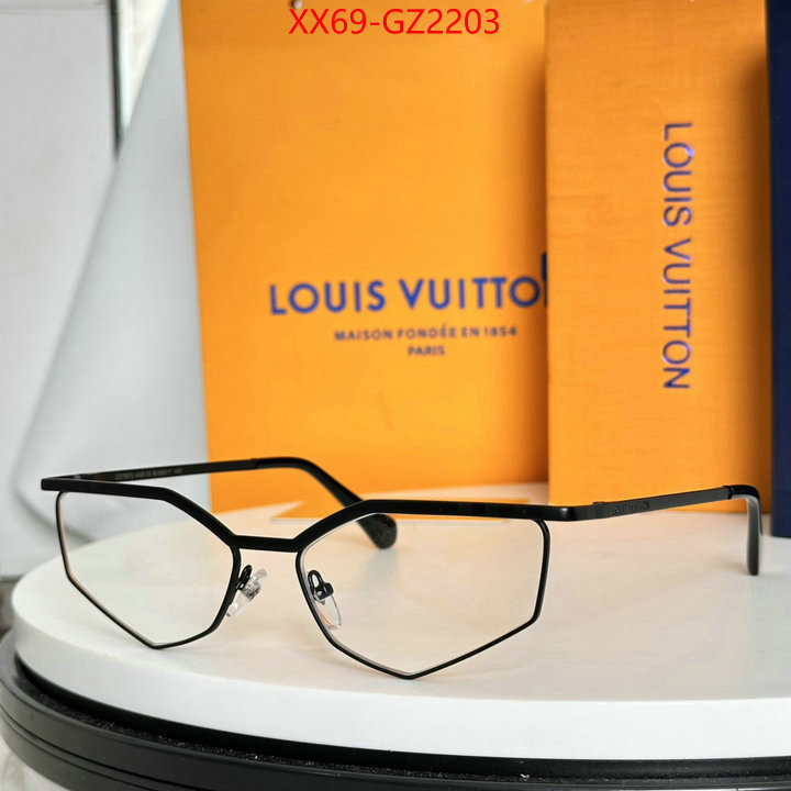 Glasses-LV luxury cheap ID: GZ2203 $: 69USD