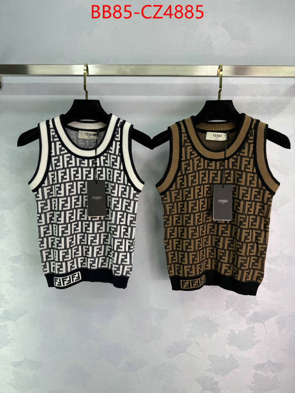 Clothing-Fendi buy high quality cheap hot replica ID: CZ4885 $: 85USD