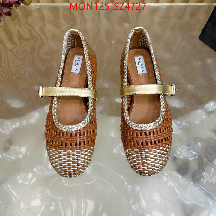 Women Shoes-ALAIA high quality perfect ID: SZ4727 $: 125USD