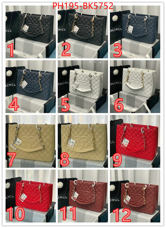 Chanel(TOP)-Tote Bag fashion ID: BK5752 $: 195USD,