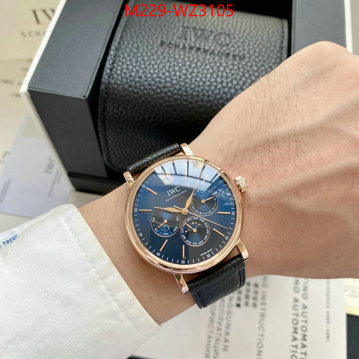 Watch(TOP)-IWC where to buy the best replica ID: WZ3105 $: 229USD