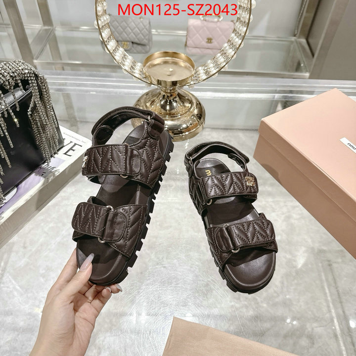 Women Shoes-Miu Miu where can you buy replica ID: SZ2043 $: 125USD