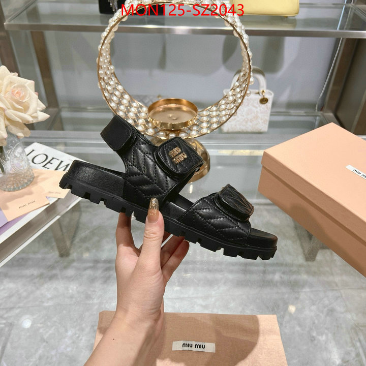 Women Shoes-Miu Miu where can you buy replica ID: SZ2043 $: 125USD