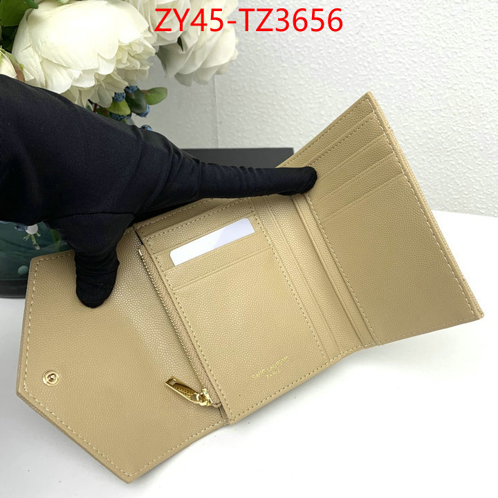 YSL Bags(4A)-Wallet- luxury fake ID: TZ3656 $: 45USD,