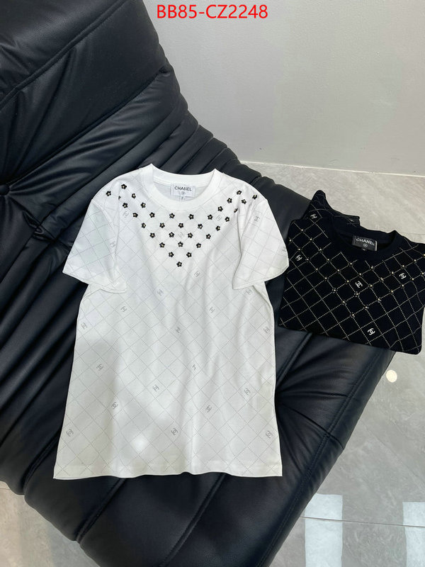 Clothing-Chanel top sale ID: CZ2248 $: 85USD