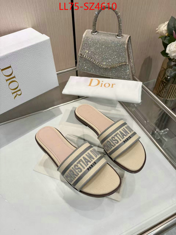 Women Shoes-Dior highest product quality ID: SZ4610 $: 75USD