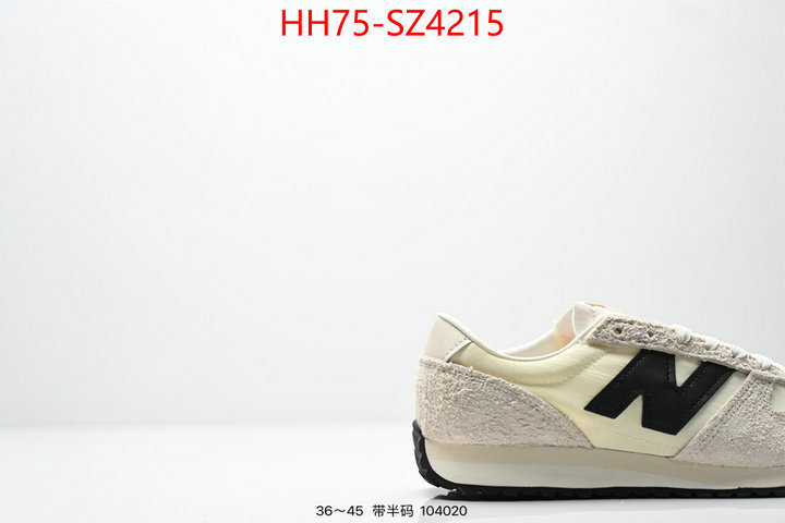 Men Shoes-New Balance where can you buy replica ID: SZ4215 $: 75USD