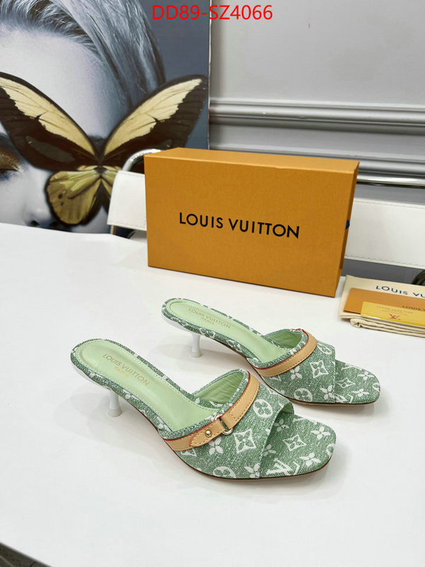 Women Shoes-LV luxury fashion replica designers ID: SZ4066 $: 89USD