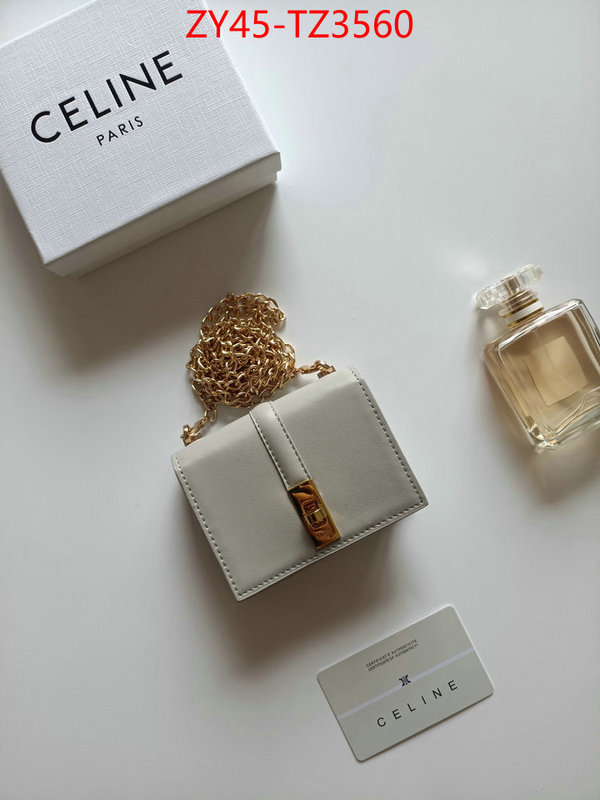 CELINE Bags(4A)-Wallet highest product quality ID: TZ3560 $: 45USD,