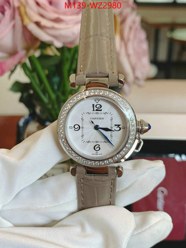 Watch(4A)-Cartier sellers online ID: WZ2980 $: 139USD