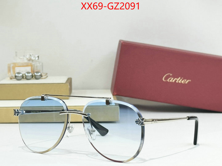 Glasses-Cartier first copy ID: GZ2091 $: 69USD