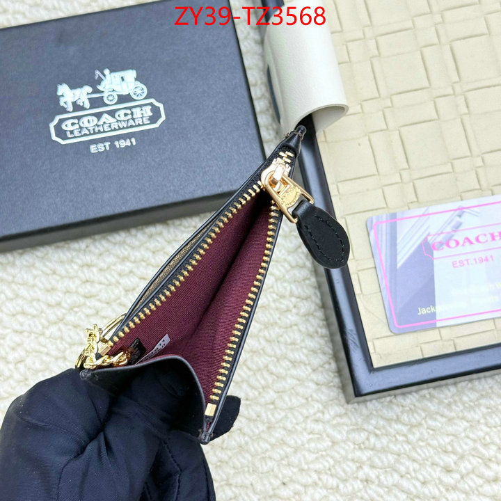 Coach Bags(4A)-Wallet high quality replica ID: TZ3568 $: 39USD,