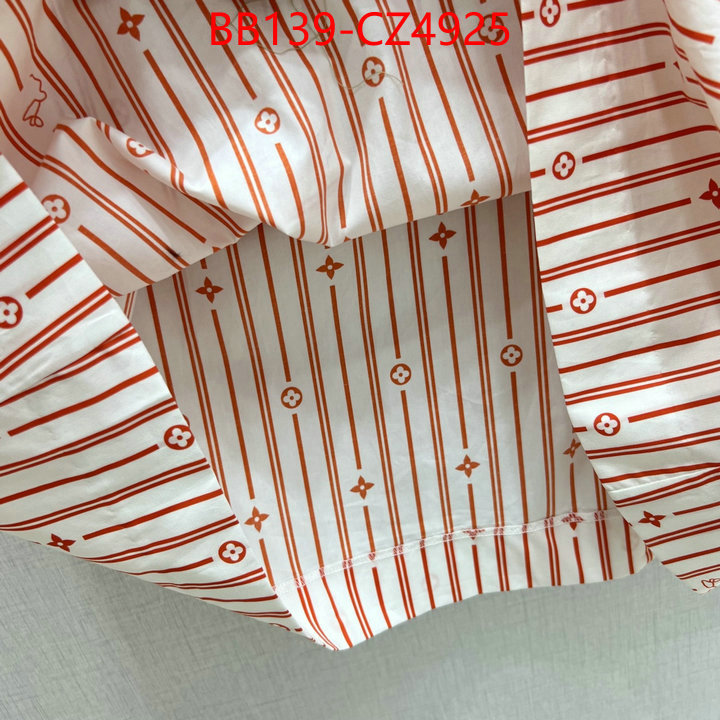Clothing-LV wholesale sale ID: CZ4925 $: 139USD
