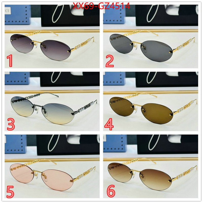 Glasses-Gucci wholesale sale ID: GZ4514 $: 69USD