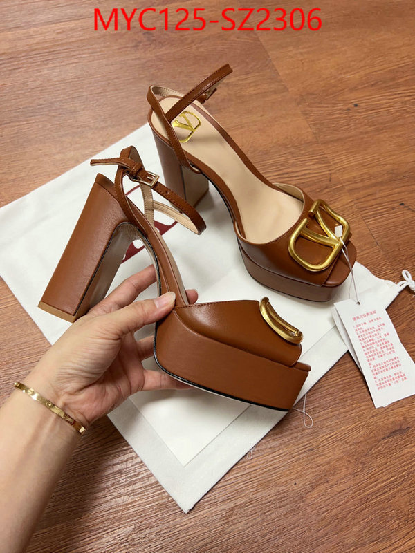 Women Shoes-Valentino best knockoff ID: SZ2306 $: 125USD