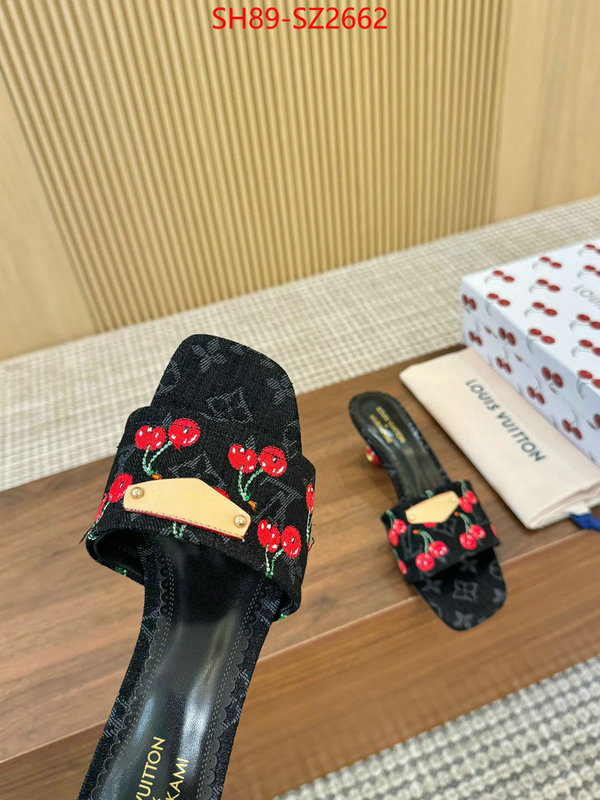Women Shoes-LV the quality replica ID: SZ2662 $: 89USD