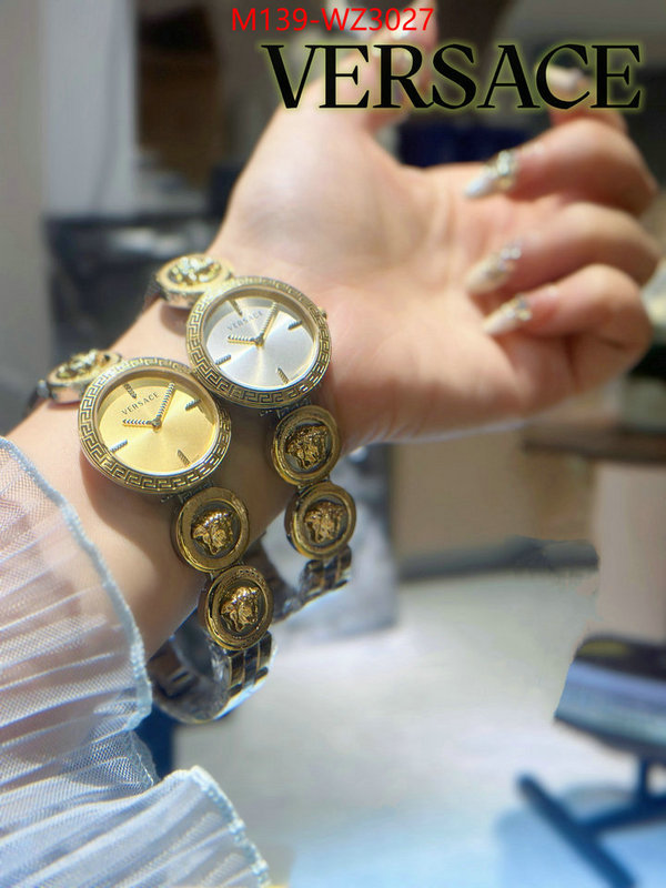 Watch(4A)-Versace 2024 luxury replicas ID: WZ3027 $: 139USD