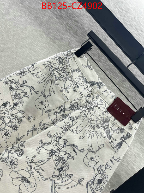 Clothing-Gucci replica us ID: CZ4902 $: 125USD