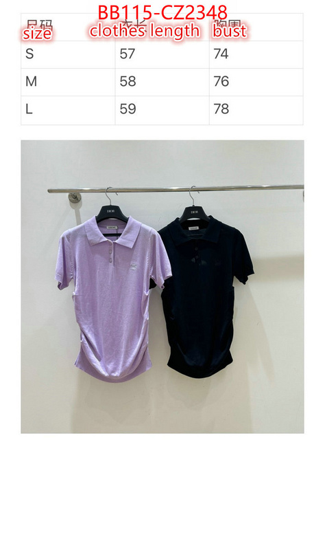 Clothing-Loewe high quality happy copy ID: CZ2348 $: 115USD