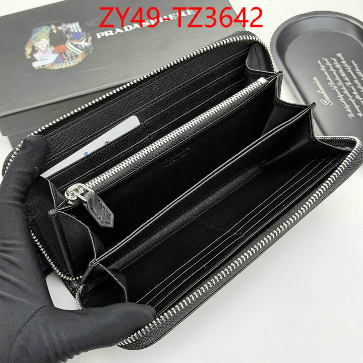 Prada Bags(4A)-Wallet best site for replica ID: TZ3642 $: 49USD,