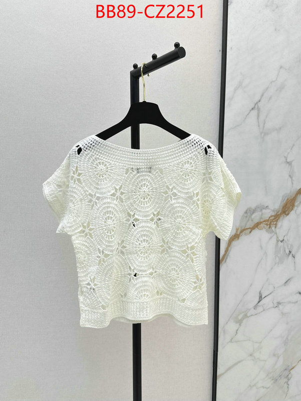 Clothing-Chanel replcia cheap ID: CZ2251 $: 89USD