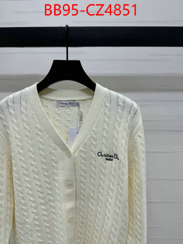 Clothing-Dior wholesale china ID: CZ4851 $: 95USD