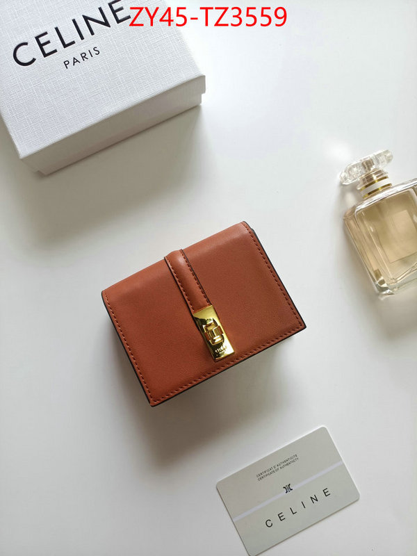 CELINE Bags(4A)-Wallet wholesale ID: TZ3559 $: 45USD,