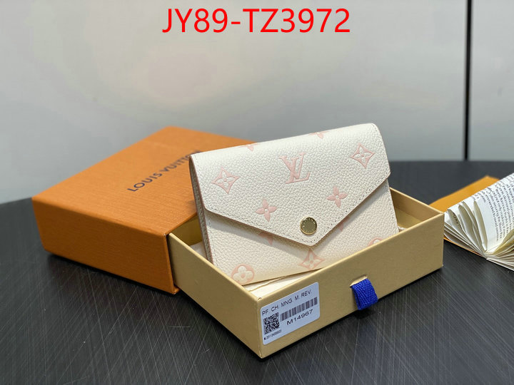 LV Bags(TOP)-Wallet quality aaaaa replica ID: TZ3972 $: 89USD,