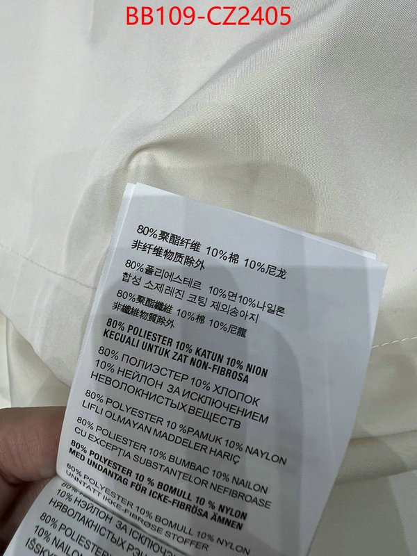 Clothing-Prada best fake ID: CZ2405 $: 109USD