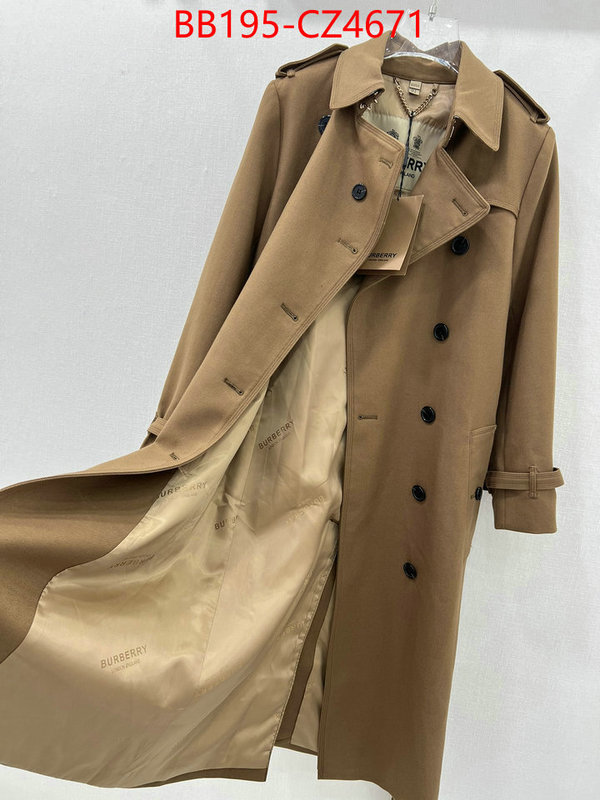 Clothing-Burberry buy best high-quality ID: CZ4671 $: 195USD