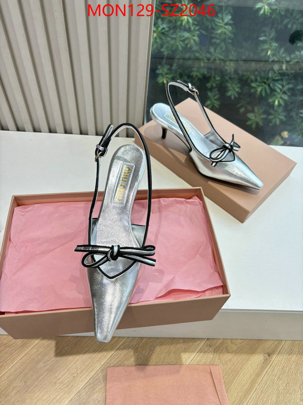 Women Shoes-Miu Miu 1:1 replica ID: SZ2046 $: 129USD